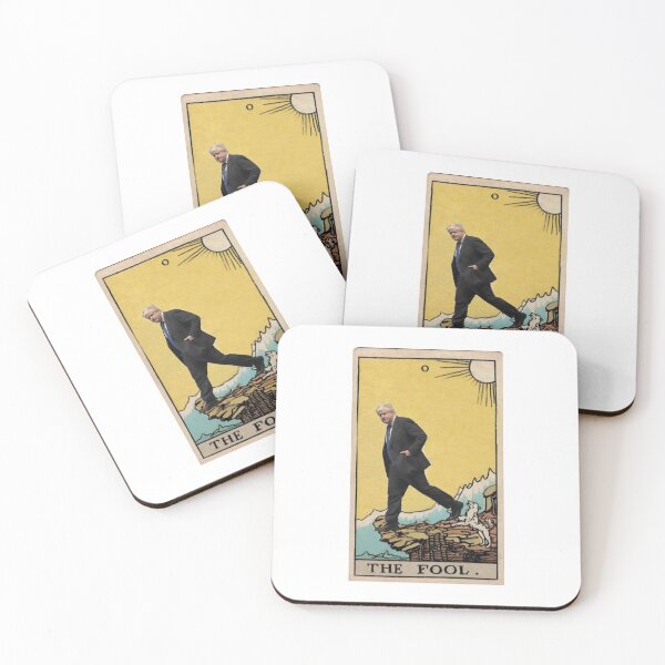 Item preview, Anti-Boris Johnson The Fool Tarot designed and sold by shinymoonthing.