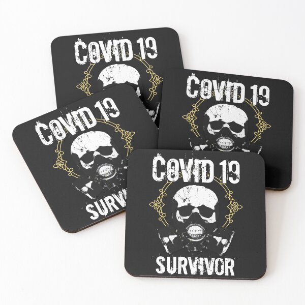 Item preview, Covid 19 survivor! designed and sold by Cutebutfunny.