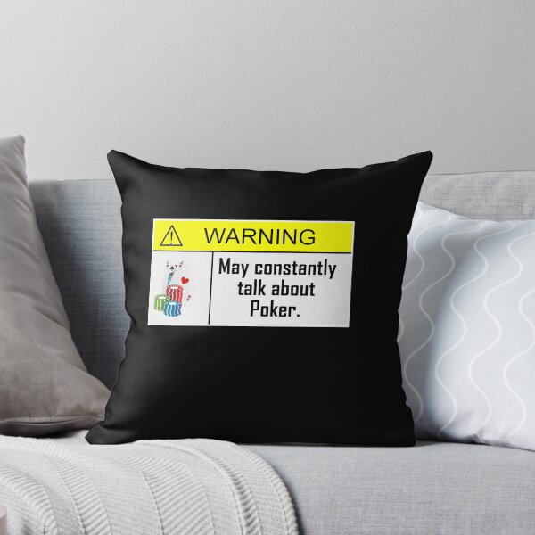 Artikelvorschau, WARNING! May constantly talk about POKER. entworfen und verkauft von Jannis12.