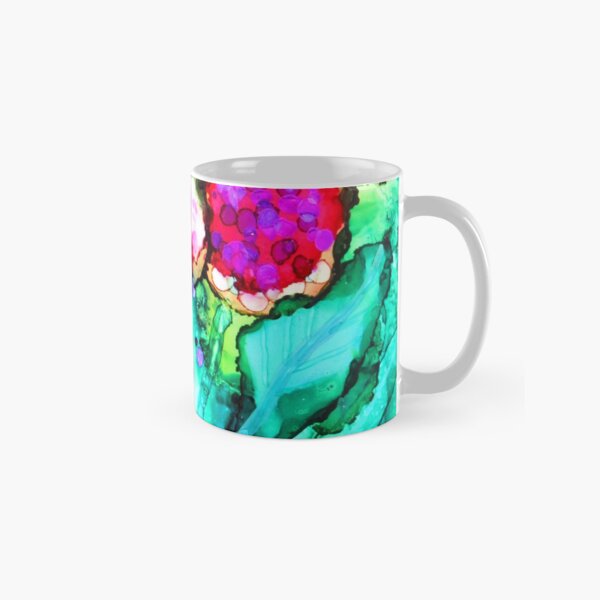 Purple Flowers Classic Mug