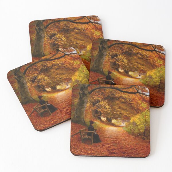 Item preview, A Wooded Path In Autumn designed and sold by BritishYank.