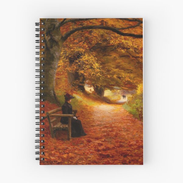Item preview, A Wooded Path In Autumn designed and sold by BritishYank.