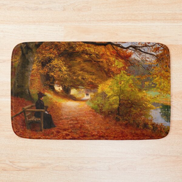 Item preview, A Wooded Path In Autumn designed and sold by BritishYank.