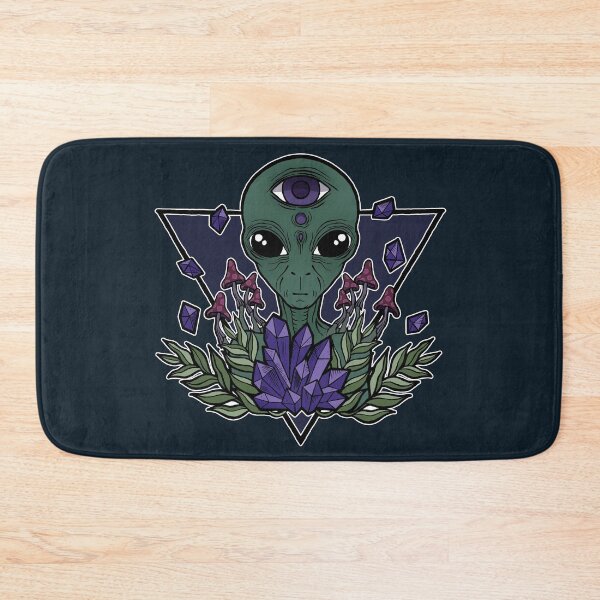 Item preview, Green Alien Witch designed and sold by StudioPurpleOctopus.