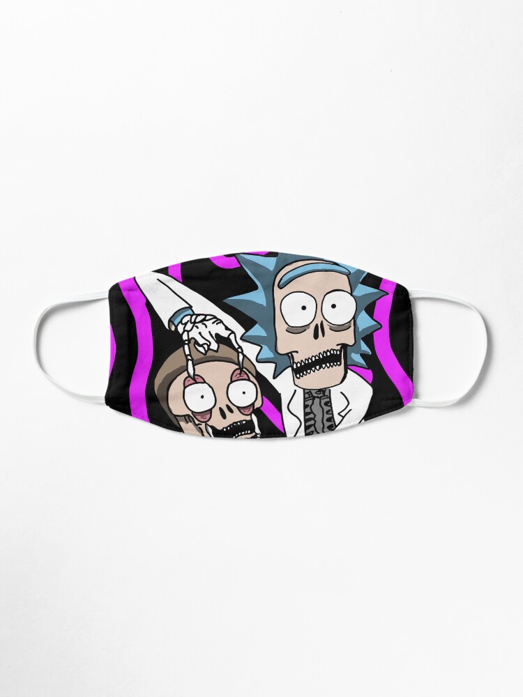 Alternate view of Rick and Morty Skulls Mask