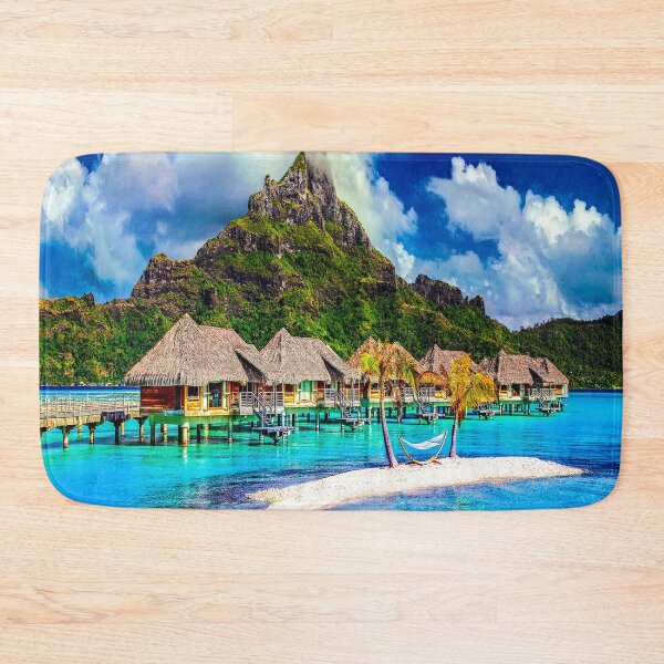 Item preview, fwc 1314 beach bora- bora clouds designed and sold by fred chiea.