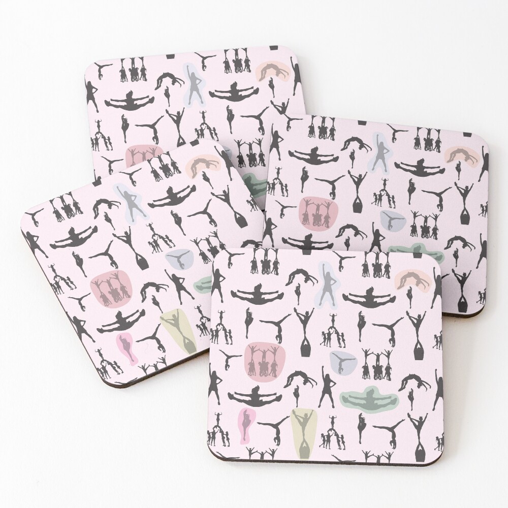 Cheerleader Chance Coasters (Set of 4)