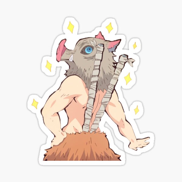 Inosuke, Demon Slayer: Kimetsu No Yaiba Sticker