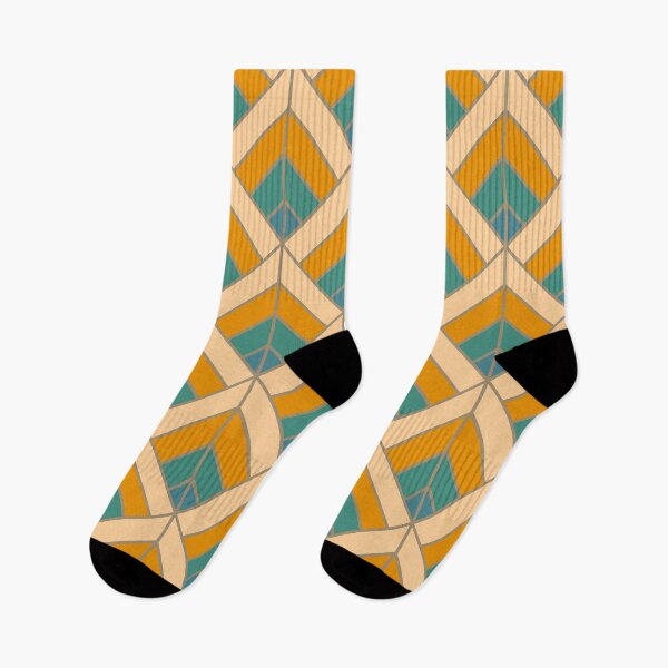 Item preview, Geometric Pattern: Art Deco Diamond: Lily designed and sold by Red Wolf.