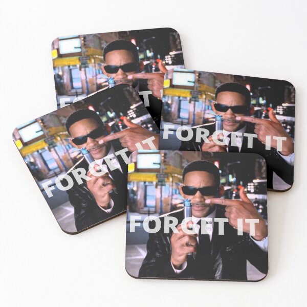 Item preview, FORGET IT. Men in black designed and sold by SideQuestSociety.