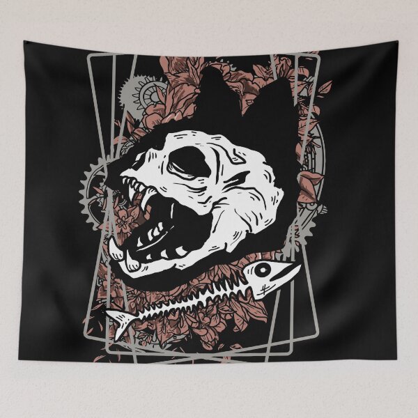 Item preview, Cat Skulls III designed and sold by deathanarchy.