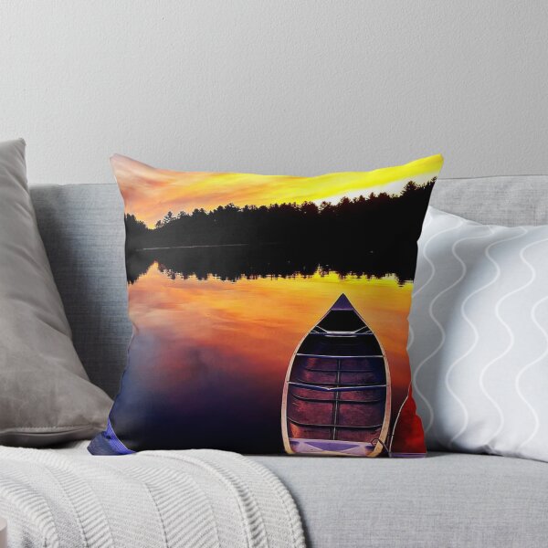 Item preview, Barco al atardecer designed and sold by Howlingstudioss.