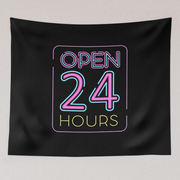 Item preview, Open 24 Hours designed and sold by tambustore.