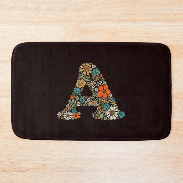 Item preview, Hippie Floral Letter A designed and sold by zeljkica.