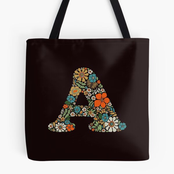 Item preview, Hippie Floral Letter A designed and sold by zeljkica.