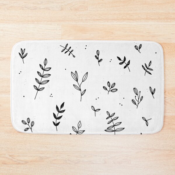Item preview, Plant garden leaves pattern minimal designed and sold by mintwolke.