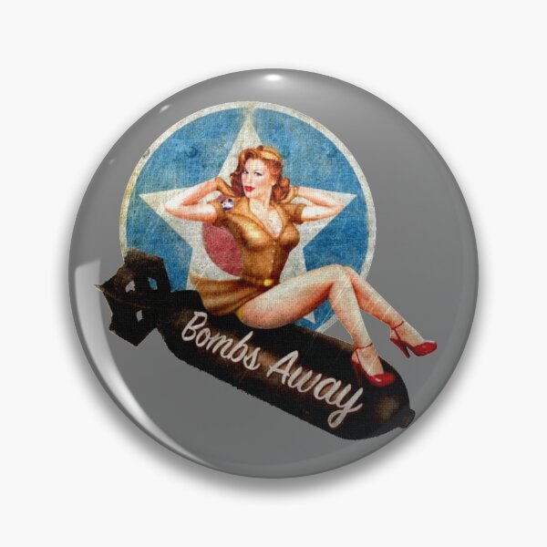 American PinUp Girl Pin