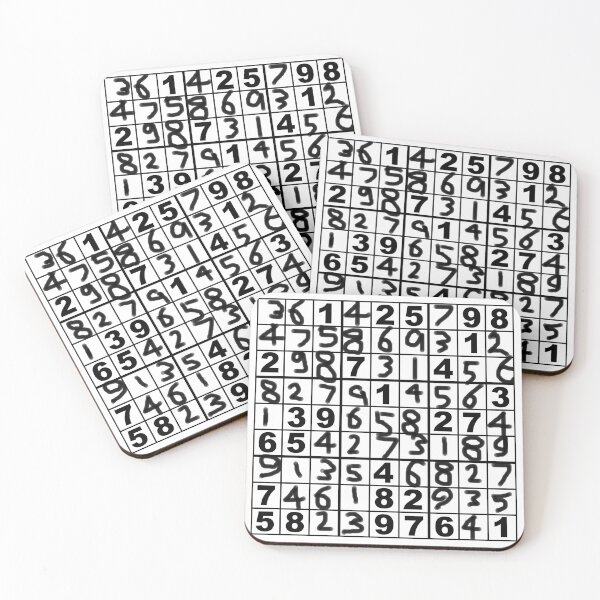 Item preview, Sudoku (solved) designed and sold by Samboid.