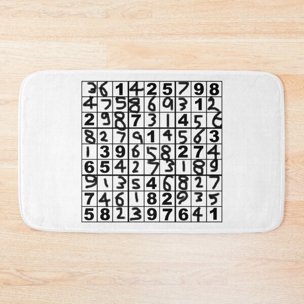Item preview, Sudoku (solved) designed and sold by Samboid.