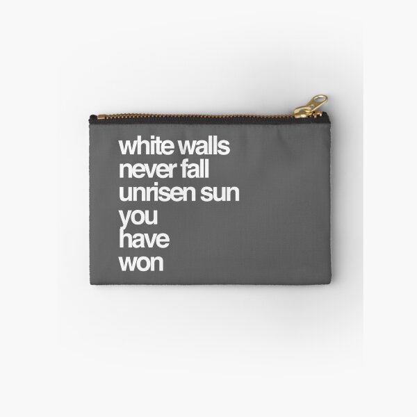 Item preview, Gabriel & Dresden: White Walls Lyric Shirt White designed and sold by josgabrielmusic.