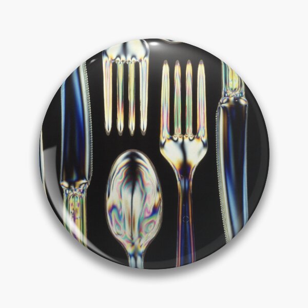 Item preview, Plastic Knives, Forks and Spoons Arranged In A Pattern designed and sold by taiche.