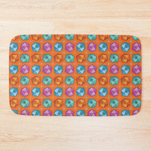 Item preview, Crit Happens Pattern (Bright) designed and sold by DCLawrenceUK.