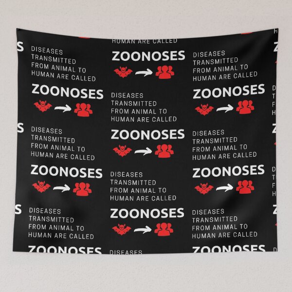 Item preview, Disease zoonoses animal to human, covid 19, influenza designed and sold by DukeDoctor.