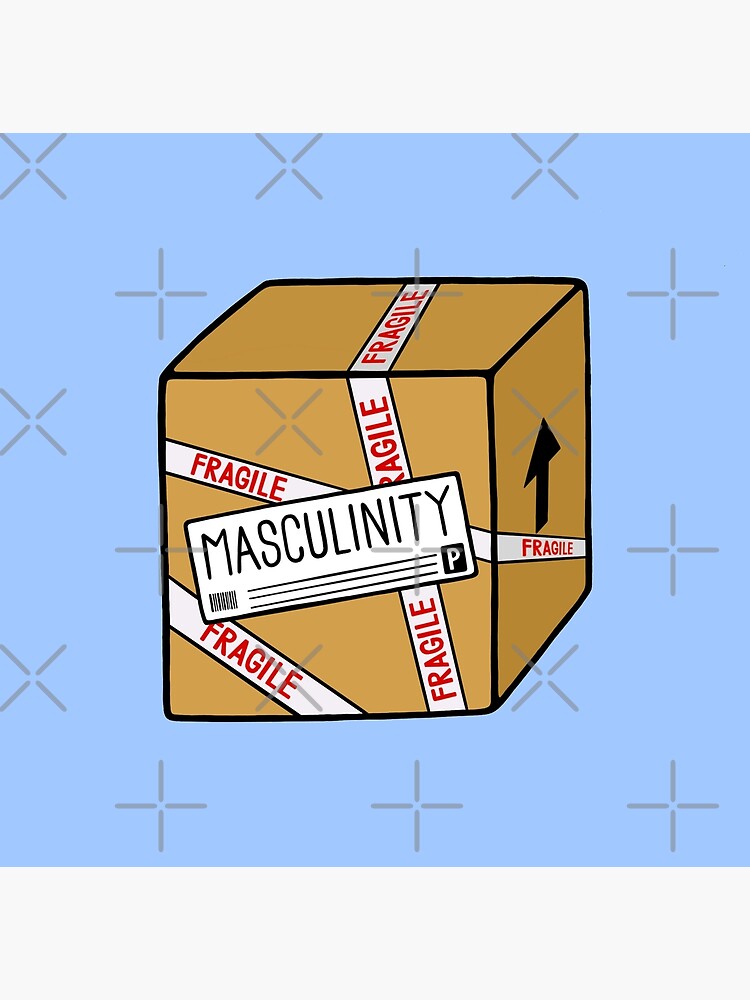 Fragile Masculinity" Greeting Card for Sale by Sam Spencer | Redbubble