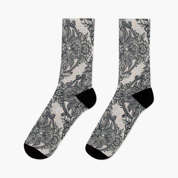 Item preview, Charcoal Lace Pencil Doodle designed and sold by micklyn.