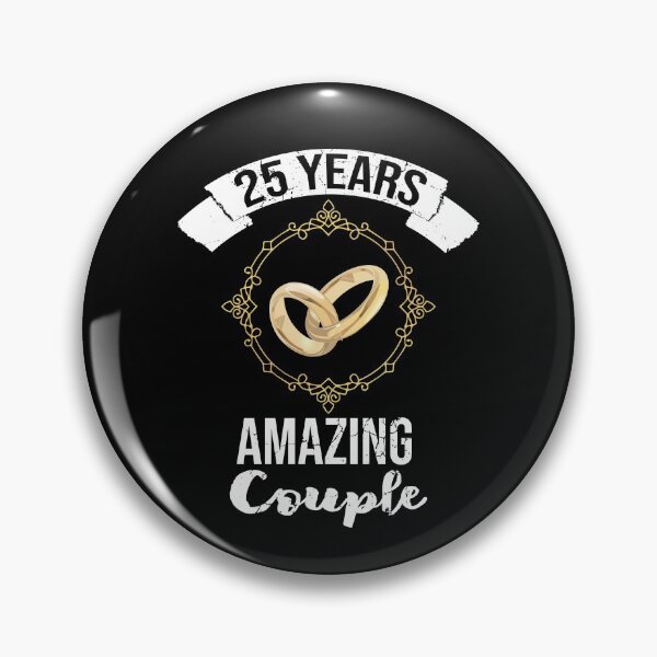 Item preview, 25 years Silver wedding anniversary designed and sold by Cutebutfunny.