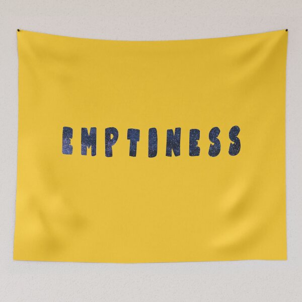 Item preview, emptiness typography designed and sold by zupperman.