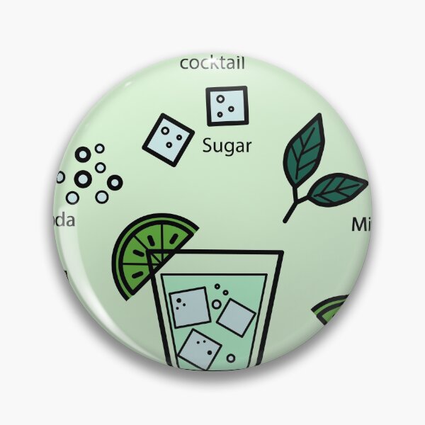 Item preview, mojito infographic designed and sold by Yanina Kovalskaya.