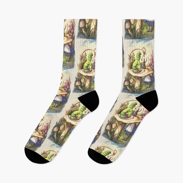 Item preview, Alice & The Hookah Smoking Caterpillar - Alice In Wonderland designed and sold by maryedenoa.