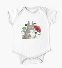 Body de manga corta para bebé Totoro y amigos