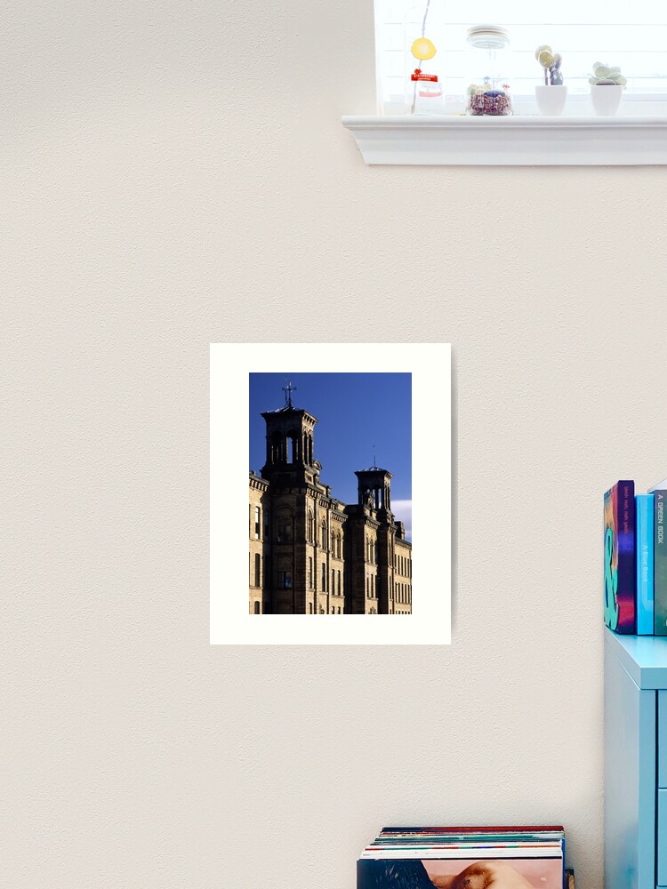 Thumbnail 2 of 3, Art Print, Turrets, Salt's Mill designed and sold by sjbowen.
