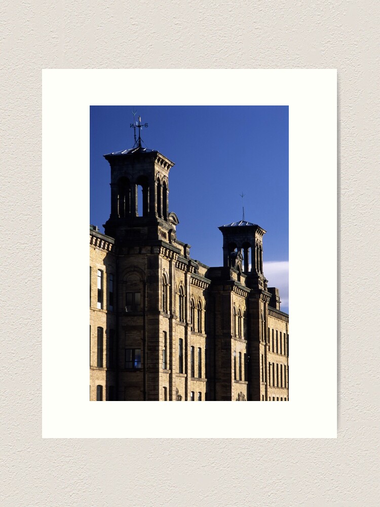 Thumbnail 1 of 3, Art Print, Turrets, Salt's Mill designed and sold by sjbowen.