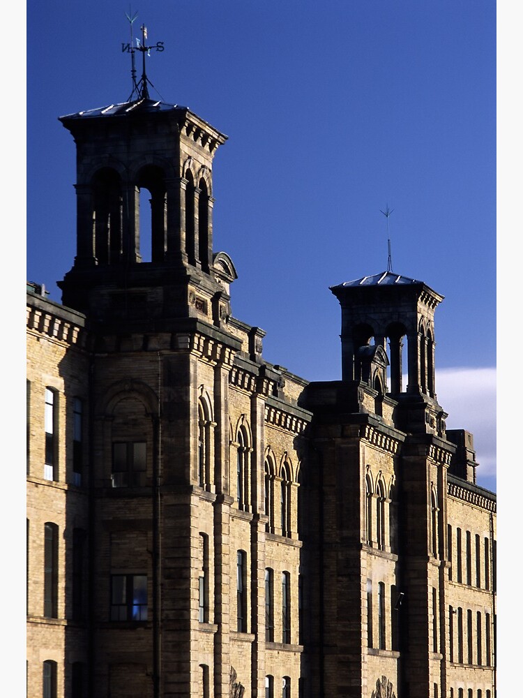 Thumbnail 3 of 3, Art Print, Turrets, Salt's Mill designed and sold by sjbowen.
