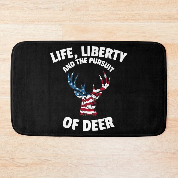 Item preview, American Flag Deer 4th of July - The Pursuit of Deer print designed and sold by jakehughes2015.