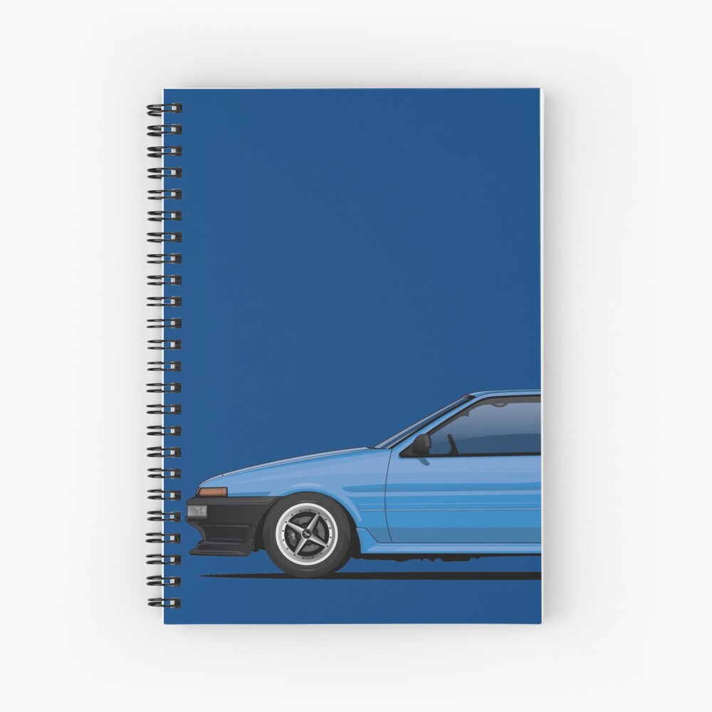 Blue Toyota sprinter trueno ae86 hachiroku