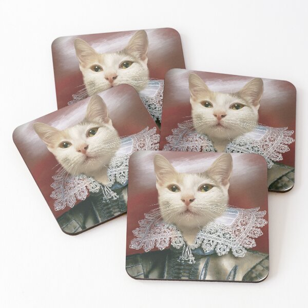 Item preview, Custom Cat portrait - Antique Portrait lapiccolamia designed and sold by PimpMyPet.