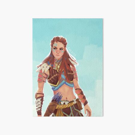 Artikel-Vorschau von Aloy Horizon Zero Dawn-Plakat, designt und verkauft von kingwise.