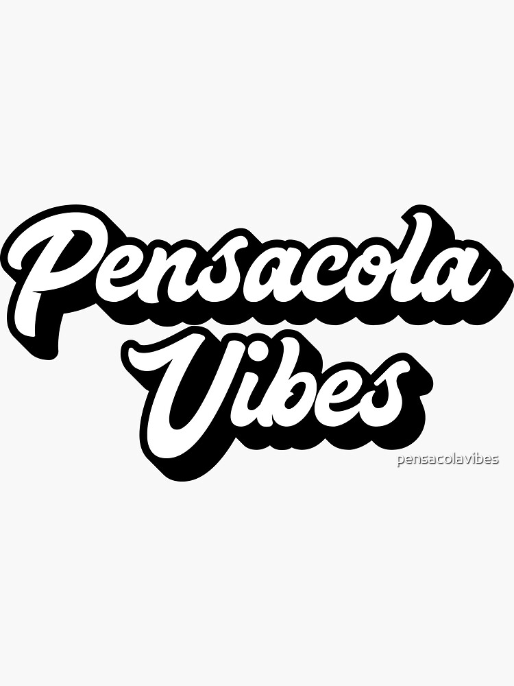 Thumbnail 3 of 3, Sticker, Pensacola Vibes designed and sold by pensacolavibes.