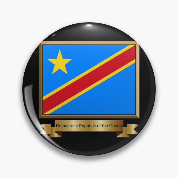 Item preview, Democratic Republic of the Congo Flag Gifts, Stickers & Products (N) designed and sold by mpodger.