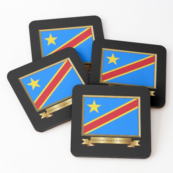 Item preview, Democratic Republic of the Congo Flag Gifts, Stickers & Products (N) designed and sold by mpodger.