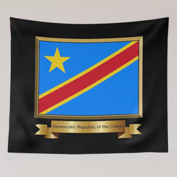 Item preview, Democratic Republic of the Congo Flag Gifts, Stickers & Products (N) designed and sold by mpodger.