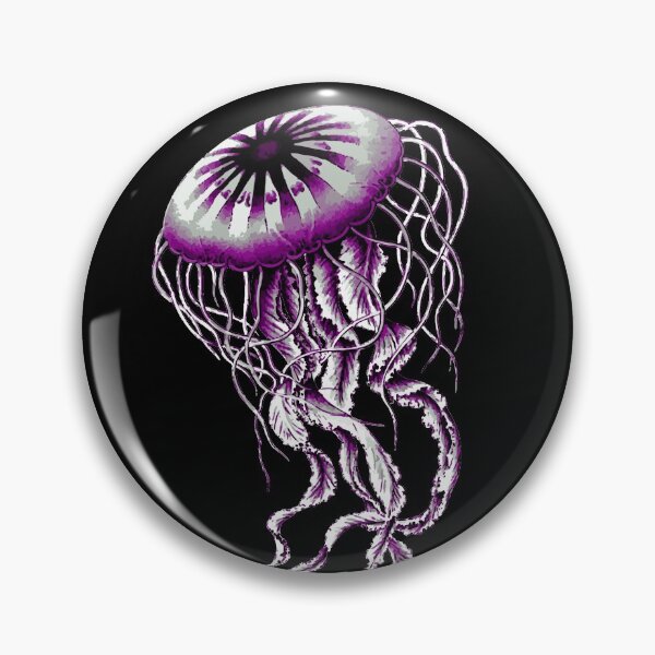 Item preview, Ace Pride Realistic Jellyfish designed and sold by Vernen Ink.