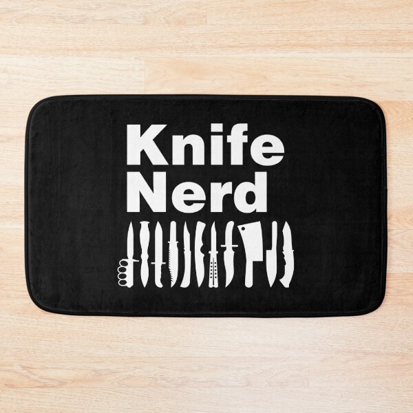 Item preview, Knife Nerd Knives Collecting print designed and sold by jakehughes2015.