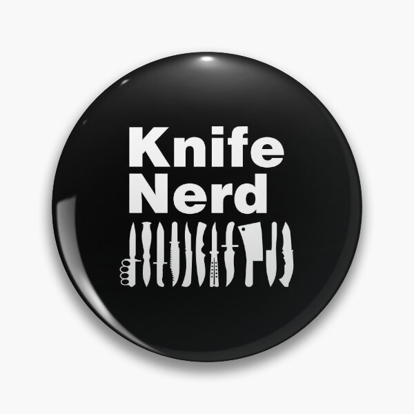Item preview, Knife Nerd Knives Collecting print designed and sold by jakehughes2015.