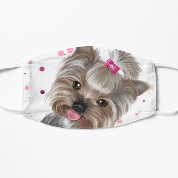 Cute Yorkie face mask , Cute Yorkshire Terrier Dog Mask , cute Yorkie tshirt , funny yorkie face mask , yorkie Mask