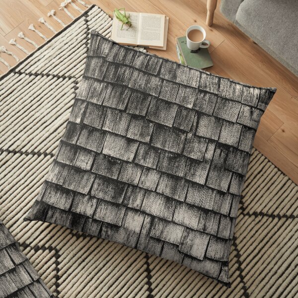 NOIR ABSTRACT / Tiles Floor Pillow
